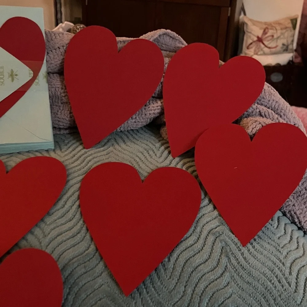Paper Source Red Heart Greeting Card
